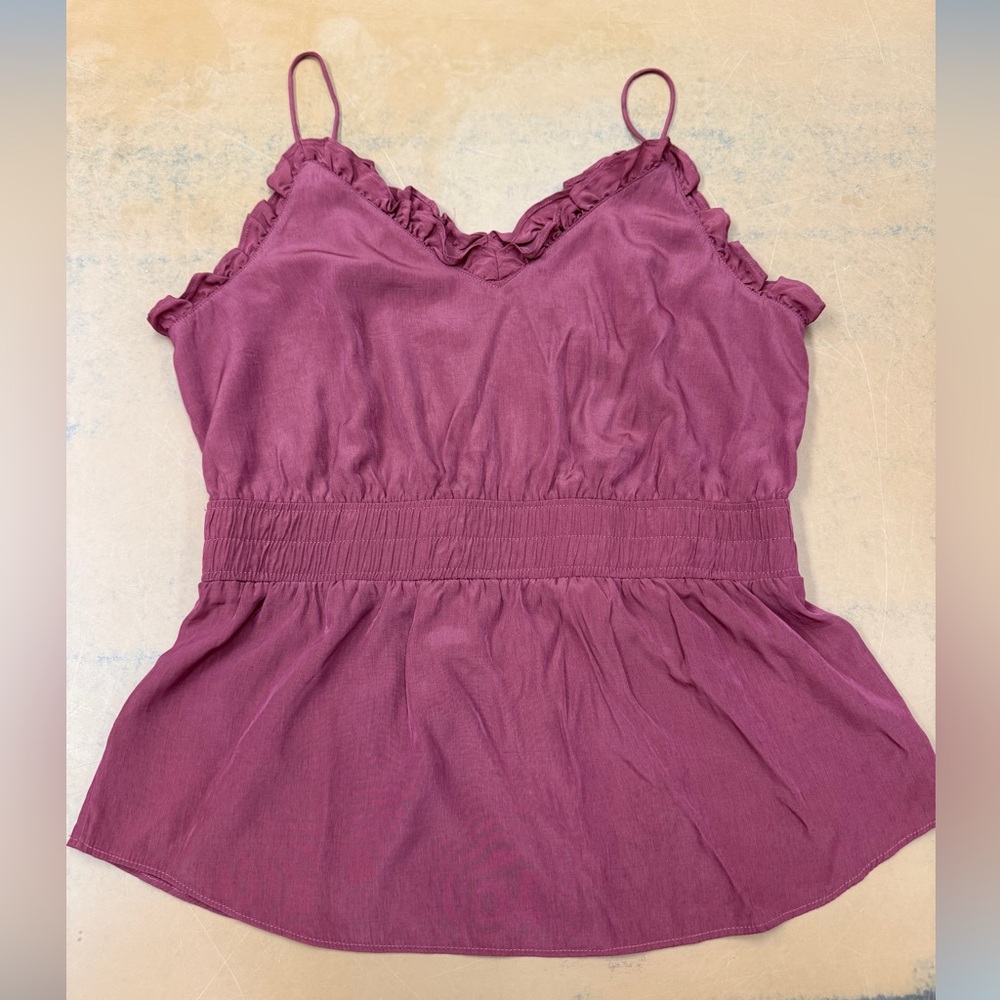 Express Mauve Ruffled Camisole‎
